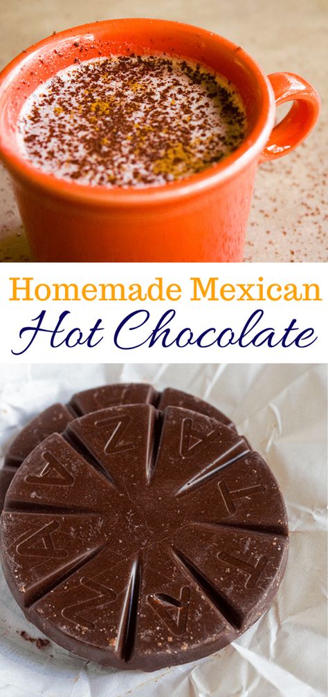 Homemade Mexican Hot Chocolate Adult Hot Chocolate, Abuelita Hot Chocolate, Albondigas Soup, Real Food Dinner, Homemade Mexican, Mexican Chocolate, Mexican Hot Chocolate, Chocolate Shake, Delicious Drink Recipes