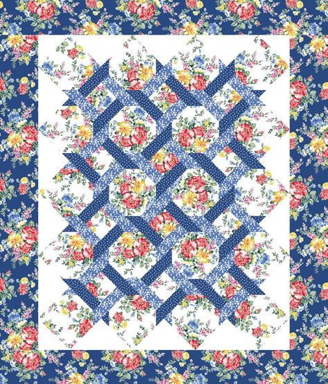 Twist Quilt Pattern, Cherry Lemonade, Nancy Zieman, Flower Quilts, Blog Art, Twist Pattern, Mystery Quilt, Garden Quilt, Free Quilting