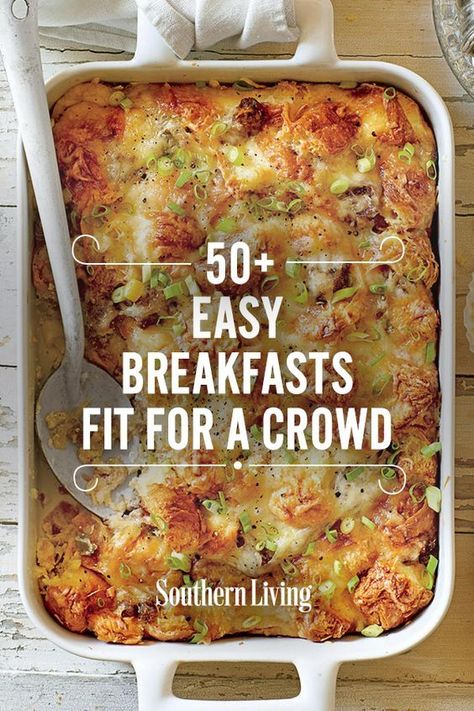 Sausage Casseroles, Breakfast Potluck, Easy Breakfasts, Recipes Savory, Breakfast For A Crowd, Easy Brunch Recipes, Breakfast Casserole Easy, Big Breakfast, Brunch Buffet