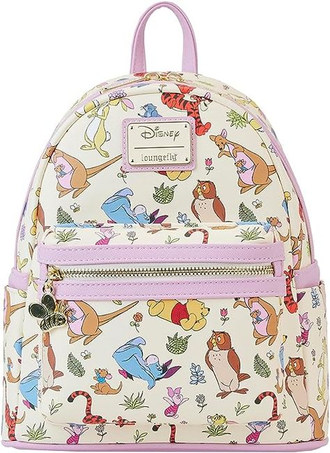 Winnie The Pooh Eeyore, Winnie The Pooh And Friends, Loungefly Backpack, Pooh And Friends, Winnie The Pooh Friends, Loungefly Bag, Faux Leather Backpack, Disney Bag, Disney Shop