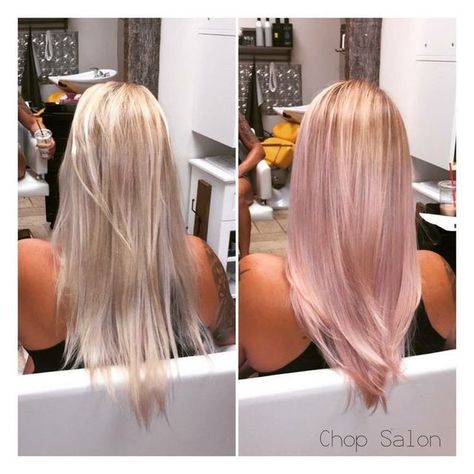 Rose Gold Hair Fair Skin, Platinum Blonde Hair With Rose Gold Highlights, Pearl Pink Hair, Platinum Blonde Hair With Rose Gold, Pastel Rose Gold Hair, Champagne Blonde Hair Rose Gold, Light Rose Gold Hair Blonde, Pink Toned Hair, Rose Gold Toned Hair