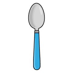 Spoon Download Picture｜illustoon Spoon Picture, Clip Art Free, Short Glass, Pink Plates, Yellow Cups, Pink Bowls, Bowl Light, Red Bowl, Plastic Forks