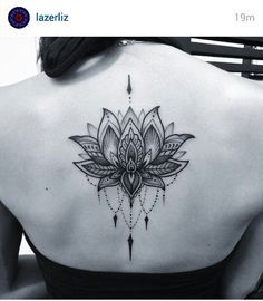 Black and gray dotwork lotus tattoo by @lazerliz Goa Tattoo, Lotus Flower Tattoo Design, Tattoo Mandala, Lotus Tattoo, Tattoo Outline, Flower Tattoo Designs, Compass Tattoo, Lotus Flower Tattoo, Back Tattoo