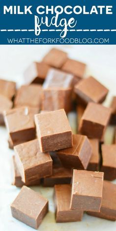 Homemade Chocolate Fudge, Best Fudge Recipe, Milk Chocolate Fudge, Fudge Recipes Chocolate, Postre Keto, Fudge Recipes Easy, Desserts Vegan, Fudge Easy, Fudge Recipe