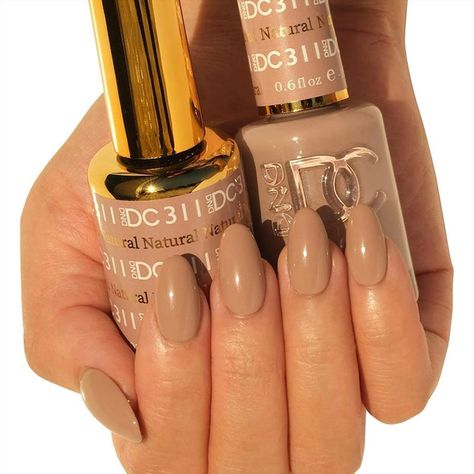 Gel Nail Kit Color: Natural #311 – A natural dusty taupe mocha nude crème
What You Get：Duo Pack of matching colors of 1 each of: 15ml/.05 fl oz Gel Nail Polish and Dnd Gel Nail Polish, Band Nails, Dnd Gel Polish, Girls Fun, Nude Nail, Makeup Glam, Colorful Nail, Gel Pack, Nail Fashion