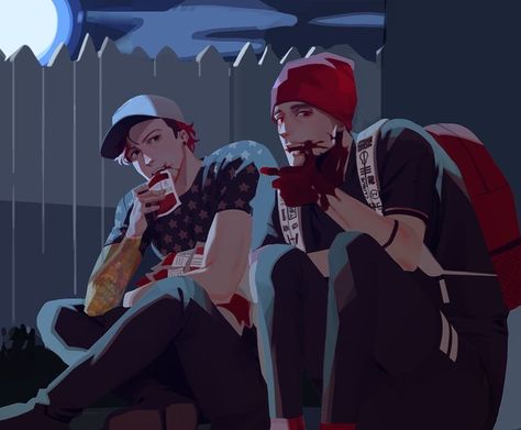 Vampire Au, Twenty One Pilots Art, Twenty One Pilots Aesthetic, Pilots Art, Clique Art, Emo Art, Tyler And Josh, 21 Pilots, Tyler Joseph