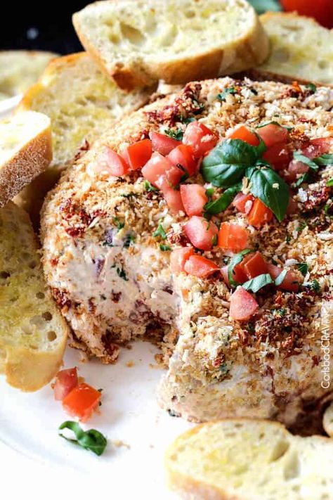 Bruschetta Cheese Ball Bruschetta Cheese Ball, Easy Bruschetta, Cheese Ball Recipe, Carlsbad Cravings, Cheese Ball Recipes, Finger Food Appetizers, Party Food Appetizers, Best Appetizers, Cheese Ball