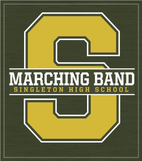 5113 Marching Band T-shirt Big Letter | High School Shirts School Band Shirts, Band Shirt Ideas, Big Letter, School Spirit Shirts, Class Shirt, Merch Ideas, Big Letters, School Band, Spirit Shirts