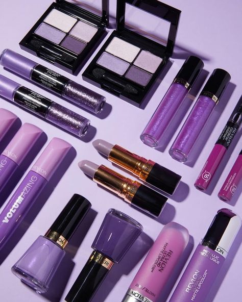 How do you prefer your purple palett Purple Makeup Aesthetic, Purple Skincare, Everything Purple, Makeup Products Aesthetic, Revlon Eyeshadow, Purple Aesthetics, Products Aesthetic, Lipstick Mark, Cute Eyeshadow Looks