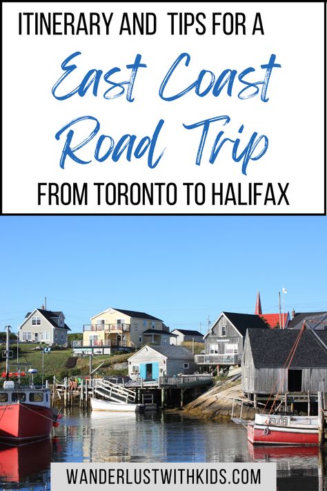 Planning an east coast road trip from Toronto to Halifax? Here’s a great itinerary, with stops and attractions along the way, plus recommendations on where to stay overnight. Discover the best way to see East Coast Canada on a Toronto to Halifax drive. East Coast Canada Road Trip, Places To Travel In Canada, Eastern Canada Road Trip, Northeast Road Trip, East Coast Canada, East Coast Vacation, Maine Road Trip, Travel In Canada, Places To Visit In Canada