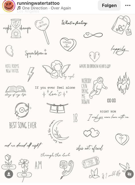 1d Minimalist Tattoo, Small 1d Tattoos, One Direction Tattoos Minimalist, Minimalist One Direction Tattoo, One Direction Small Tattoos, One Direction Song Tattoos Ideas, One Direction Wallpaper Minimalist, Cute One Direction Tattoos, Small One Direction Tattoos