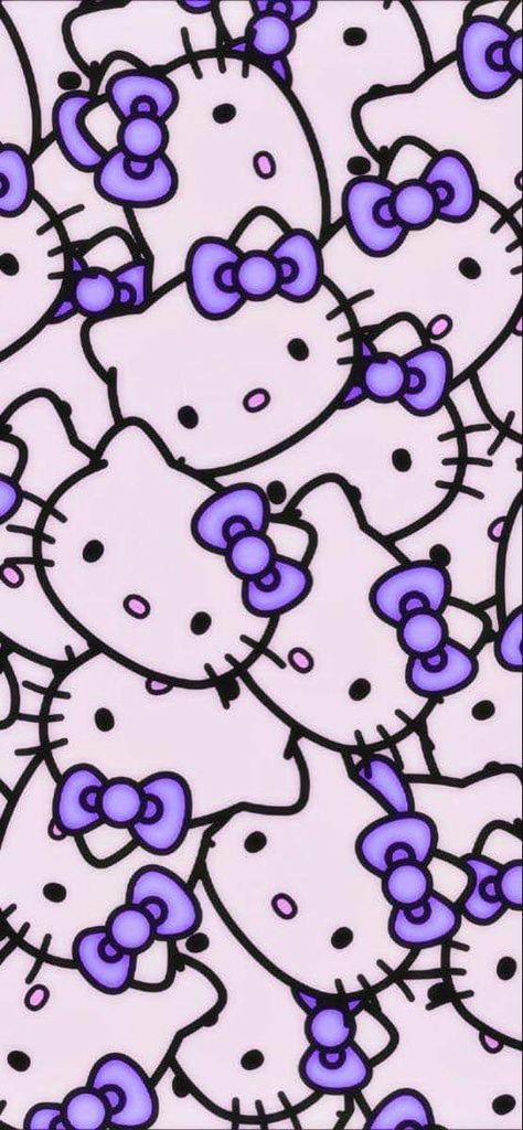 Purple Aesthetic Hello Kitty Wallpaper, Purple Wallpaper Iphone Y2k, Hello Kitty Dinosaur Wallpaper, Dark Purple Hello Kitty Wallpaper, Hello Kitty Wallpaper Iphone Purple, Lavender Hello Kitty Wallpaper, Light Purple Hello Kitty Wallpaper, Her Ipad Wallpaper Purple, Purple Aesthetic Hello Kitty