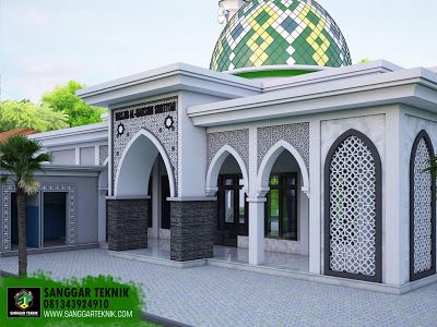 Interior Masjid, Mosque Design Islamic Architecture, 30x40 House Plans, Mosque Design, Mosque Art, Classic House Exterior, Interior Design Drawings, Bamboo Light, Modern House Facades