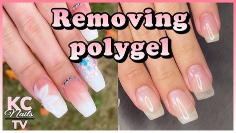 Taking Off Poly Gel Nails, How To Remove Poly Gel Nails At Home, Poly Gel Nails Removal, Poly Gel Removal, Best Polygel Nail Kit, Polygel Nail Removal, How To Use Poly Gel, Removing Polygel Nails, How To Remove Polygel Nails At Home