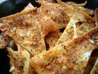 May 8: Lasagna Chips Leftover Lasagna Noodles, Lasagna Chips, Seasoned Chips, Lasagna Bites, Leftover Lasagna, Quick Foods, College Food, Italian Night, Party Prep