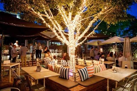 Beer Garden Design, Beer Garden Ideas, Outdoor Restaurant Patio, Rooftop Restaurant Design, Hidden City, Brewery Design, Outdoor Restaurant Design, Brisbane River, Restaurant Patio