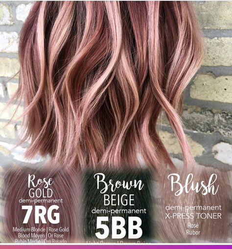 Platinový Blond, Rose Brown Hair, Hair Color Formulas, Gorgeous Hair Color, Sassy Hair, Hair Affair, Hair Color Highlights, Haircut And Color, My Favorite Color