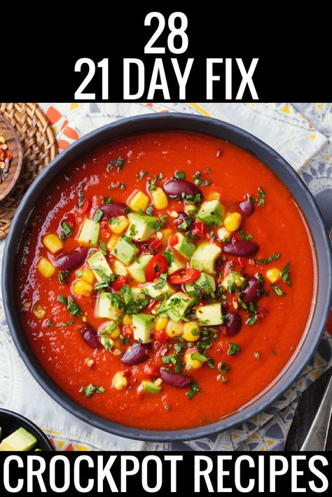 21 Day Fix Crockpot, Easy And Healthy Dinner Recipes, Soup Recipes Healthy Crockpot, Clean Eating Crockpot, Breakfast Crockpot Recipes, 21 Day Fix Meal Plan, Beachbody Recipes, Crockpot Breakfast, Healthy Breakfast Recipes Easy