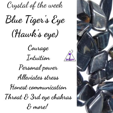 Hawks Eye Crystal Meaning, Hawks Eye Crystal, Blue Tigers Eye Meaning, Crystal Knowledge, Honest Communication, Energy Muse, Gemstones Chart, Eye Meaning, Earth Gift