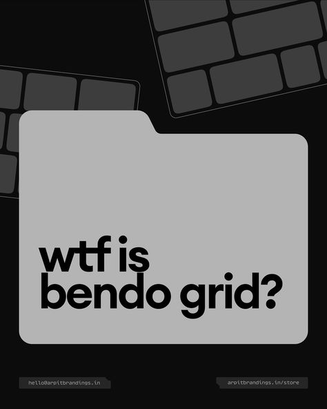 wtf is bento grid? 👀 Share it with your designer friends, spread the word:) Thank you, Arpit Bento Grid Design, Motion Design Animation, Design Animation, Grid Design, Motion Design, Creative Design, Motion, Thank You, Branding