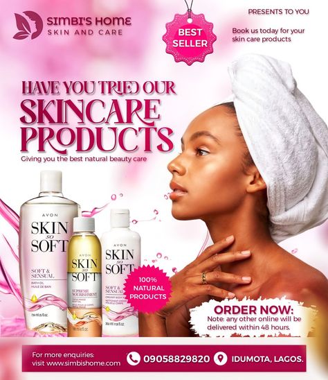 Skincare Promotion, Concept Product, Glow Products, Beauty Salon Posters, Natural Beauty Care, Cosmetics Banner, Graphic Design Flyer, Gallery Wallpaper, Flyer Design Inspiration