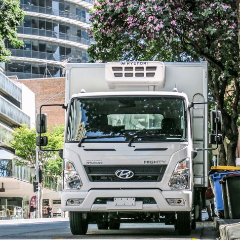 The Hyundai Mighty does come in four separate models. There is the EX4 with a GVM of 4.5 tonnes, the EX6 with a GVM of 6.5 tonnes, the EX8 with a GVM 7.8 tonnes and the EX9 with a GVM of 8.5 tonnes. This selection of models fit into the four main categories of the light duty segment, without offering a complete range across all of the options at this size and weight. #dieselnews #truckingaustralia #hyundaitrucks Hyundai Truck, News Magazine, Truck And Trailer, Model Fits, Driving Test, Automatic Transmission, The Four, Trailer, Trucks