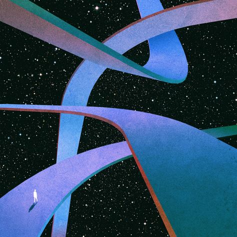 ✧ on Twitter: "cosmic geometry by oska… " Trippy Artwork, Illustration Fantasy, Futuristic Art, Art Et Illustration, Wow Art, Retro Futuristic, Art And Illustration, Retro Futurism, Sci Fi Art