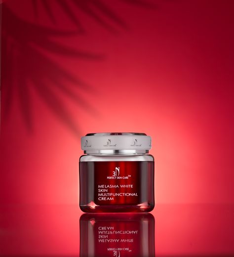 Red Background Product Photography, Red Product Photography, Singapore National Day, Photography Set Up, Red Backdrop, Perfume Photography, Minimal Photography, Red Mirror, Cosmetics Photography