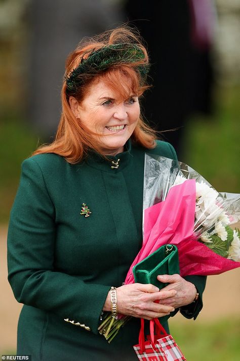 Duchess of York Sarah Ferguson was 'grateful' to be invited to her first royal Sandringham Christmas in 32 years after it emerged she will be granted a Windsor funeral on the orders of the late Queen | Daily Mail Online Sandringham Christmas, Bryan Tanaka, Sarah Duchess Of York, St Mary Magdalene, Patrick Schwarzenegger, Kyle Richards, Sarah Ferguson, Mary Magdalene, Duchess Of York