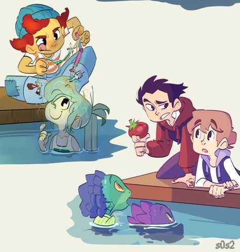 Trash Mermaid, The Little Trashmaid, Uma Fanart, Luca Fanart, Luca And Alberto, Luca Pixar, Luca X Alberto, Lucas Movie, Gay Fish