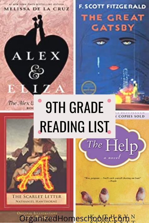 7th Grade Reading List, Middle School Homeschool, High School Reading List, 7th Grade Reading, High School Language Arts, High School Literature, High School Reading, Homeschool Middle School, High School Books