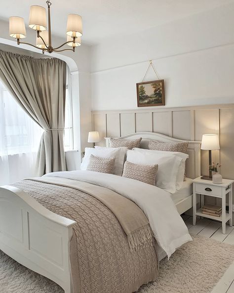 Neutral Bedroom Decor, Beige Bedroom, Bedroom Renovation, Bedroom Panel, Redecorate Bedroom, Bedroom Refresh, Room Makeover Bedroom, Master Bedrooms Decor, Room Inspiration Bedroom