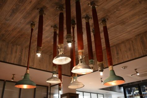 The Fire Station - Waterloo LifeandSoullifestyle.com – Eating Out Fire Station Decor, Fire Station Interior Design, Fire Station Interior, Firehouse Decor, Firefighter Bar, Fire Station Design, Winery Ideas, Brewery Decor, Davenport House