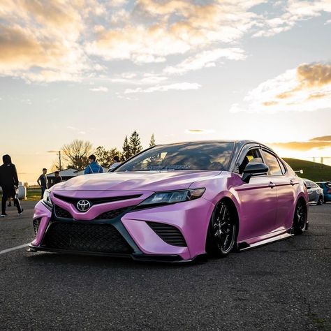 Drive in comfort and style in a Toyota Camry TRD for a perfect blend of reliability, fuel efficiency, and driving excitement. 👌 Take advantage of the GREAT Toyota Sale at our Toyota dealerships! 😍🔥🤑 Visit https://www.wilsonautomotive.com/ for more details. Beautiful Toyota Camry TRD of @evietrd. 😍 #toyota #toyotacamry #toyotacamrytrd #camry #camrytrd #wilsonautomotive #ToyotaSoCal #Toyotafamily #toyotastrong #orangecounty Toyota Corolla Wrapped, Toyota Camry Mod, Modified Toyota Camry, Modded Toyota Corolla, Custom Toyota Camry, Pink Toyota Camry, Trd Camry, Toyota Camry Custom, Toyota Camry Modified