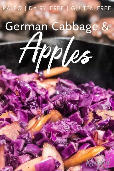 Apples And Cabbage Recipe, Cabbage And Apples, Purple Cabbage Recipes, German Cabbage, Spring Fruits, Red Cabbage With Apples, Red Cabbage Recipes, Clean Eating Guide, Winter Veggies