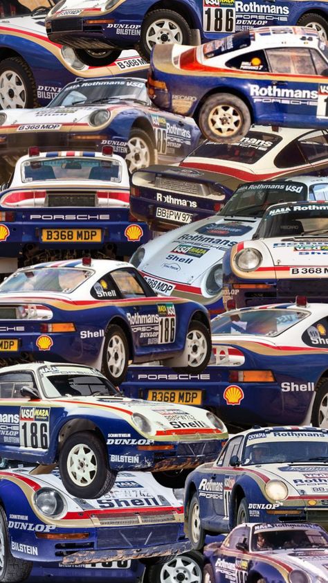 #porsche #rally Rally Wallpaper, Rothmans Racing, Porsche Rally, 356 Speedster, Car Things, Tokyo Drift, Cars Wallpaper, Iphone Lockscreen Wallpaper, Car Pics