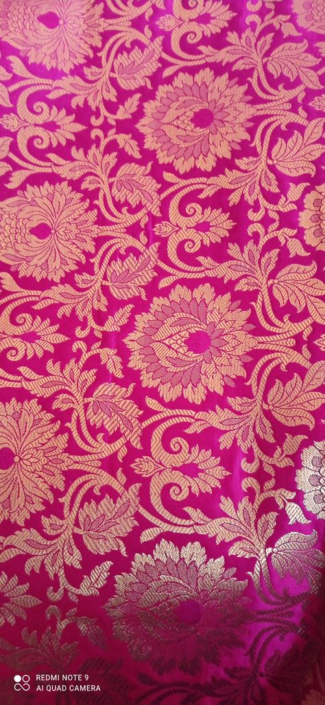 Banarasi silk#Brocade#megenta Brocade Print, Silk Brocade, Suit Style, Brocade Fabric, Banarasi Sarees, Suit Fashion, Dress Materials, Saree Designs, Fashion Dresses