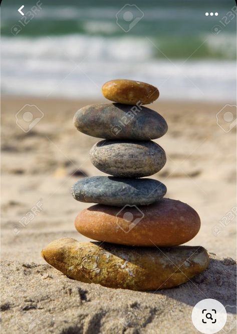 Watercolor Rocks, Rock Cairns, Stacked Rocks, Rock Balancing, Stacking Stones, Balancing Stones, Stacked Stones, Stone Stacking, Zen Rock