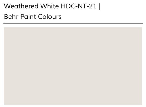 Weathered White by Behr Weathered White Behr, Weathered White Paint Behr, Behr Weathered White, Hall Paint, Estate Kitchen, Nest Ideas, Hall Painting, Color Library, Boy Bedrooms