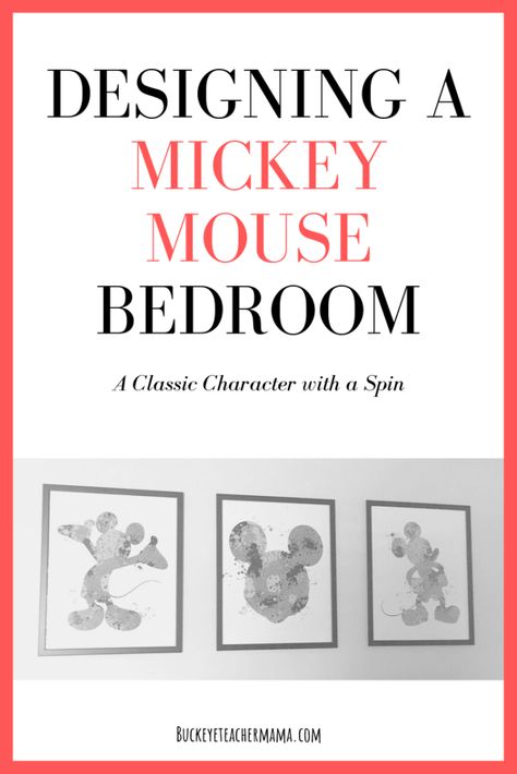 Not So Mickey Mouse Bedroom Disney Bedroom Ideas For Adults, Mickey Mouse Bedroom Decor, Mickey Mouse Nursery, Mickey Mouse Bedding, Mickey Mouse Room, Mickey Mouse Bedroom, Toddler Quotes, Mickey Mouse Crafts, Mickey Mouse House