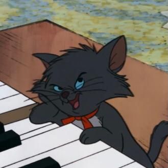 Berlioz Aristocats, Old Disney Characters, Mickey Mouse Wallpaper Iphone, Disney Characters Wallpaper, Disney Cats, Mickey Mouse Wallpaper, Disney Animals, Disney Music, Cat Icon