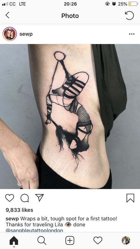 Flash Art Tattoos, Satanic Tattoos, Small Back Tattoos, Pin Up Girl Tattoo, Girl Back Tattoos, Kunst Tattoos, Wicked Tattoos, Tatuaje A Color, Tattoo Project