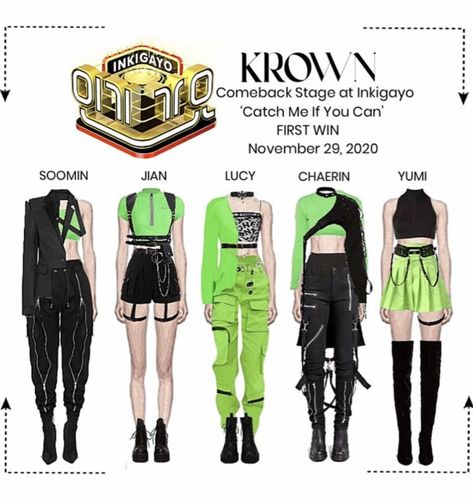 Kpop Comeback Outfits, Ropa Color Neon, K Pop Funny, Performance Clothes, Korean Outfits Kpop, Idol Outfit, Preformance Outfits, Outfit Shoplook, Kpop Fashion Outfits