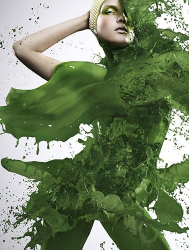 High Speed Photography, Color Splash Photography, Splash Photography, Paint Photography, Green Collection, Simple Green, Watercolor Splash, Paint Splash, World Of Color