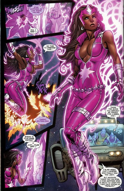 Star Sapphire Fatality Star Sapphire Dc, Afro Hair Drawing, Female Heroes, Purple Lantern, Pink Lanterns, Lantern Corps, Black Comics, Female Hero, New 52