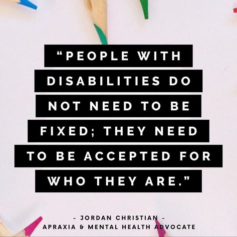 Diversity Quotes Inspiration, Learning Disabilities Quotes, Inclusion Quotes, Equality Diversity And Inclusion, Diversity Quotes, Special Needs Quotes, Equality And Diversity, Behavior Interventions, Mental Health Advocate