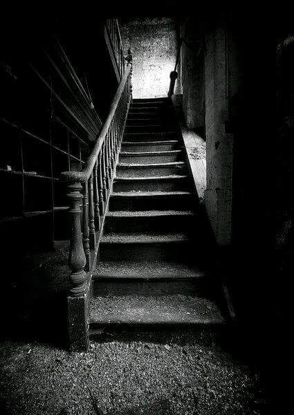 darkpassenger1313 Stairways Ideas, Interior Entryway, Outdoor Staircase, Noir Photography, Apartment Loft, James Drury, Loft Studio, Exit Strategy, Black Photography