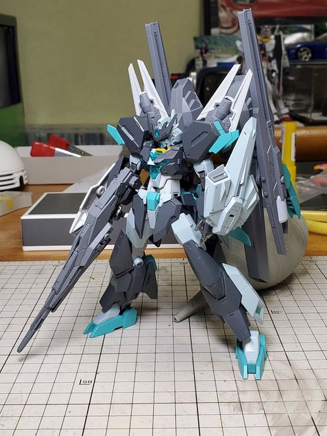 Gundam Model Custom, Core Gundam Custom, Uraven Gundam, Gundam Build Fighters Try, Gundam Tutorial, Gundam Build Fighters, Gundam Astray, Mecha Suit, Gundam Toys