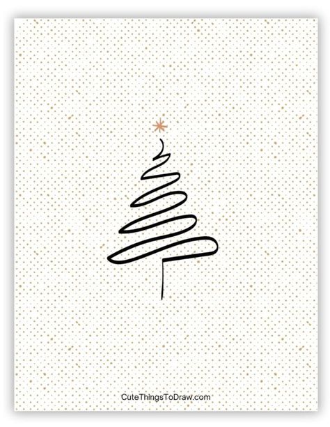 Squiggle hand-drawn Christmas tree drawing Christmas Tree Drawing For Kids, Cute Christmas Tree Drawing, Christmas Tree Drawing Ideas, Tree Drawing Ideas, Tree Drawing For Kids, Homemade Christmas Tree, Holiday Art Projects, Christmas Tree Gift Tags, Christmas Tree Drawing