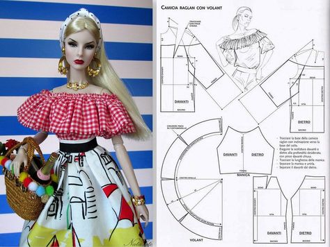 Doll Clothing Patterns, Bathing Suit Patterns, Barbie Knitting Patterns, Dolls Pattern, Barbie Dress Pattern, Sewing Barbie Clothes, Barbie Sewing Patterns, Barbie Doll Clothing Patterns, Diy Barbie Clothes